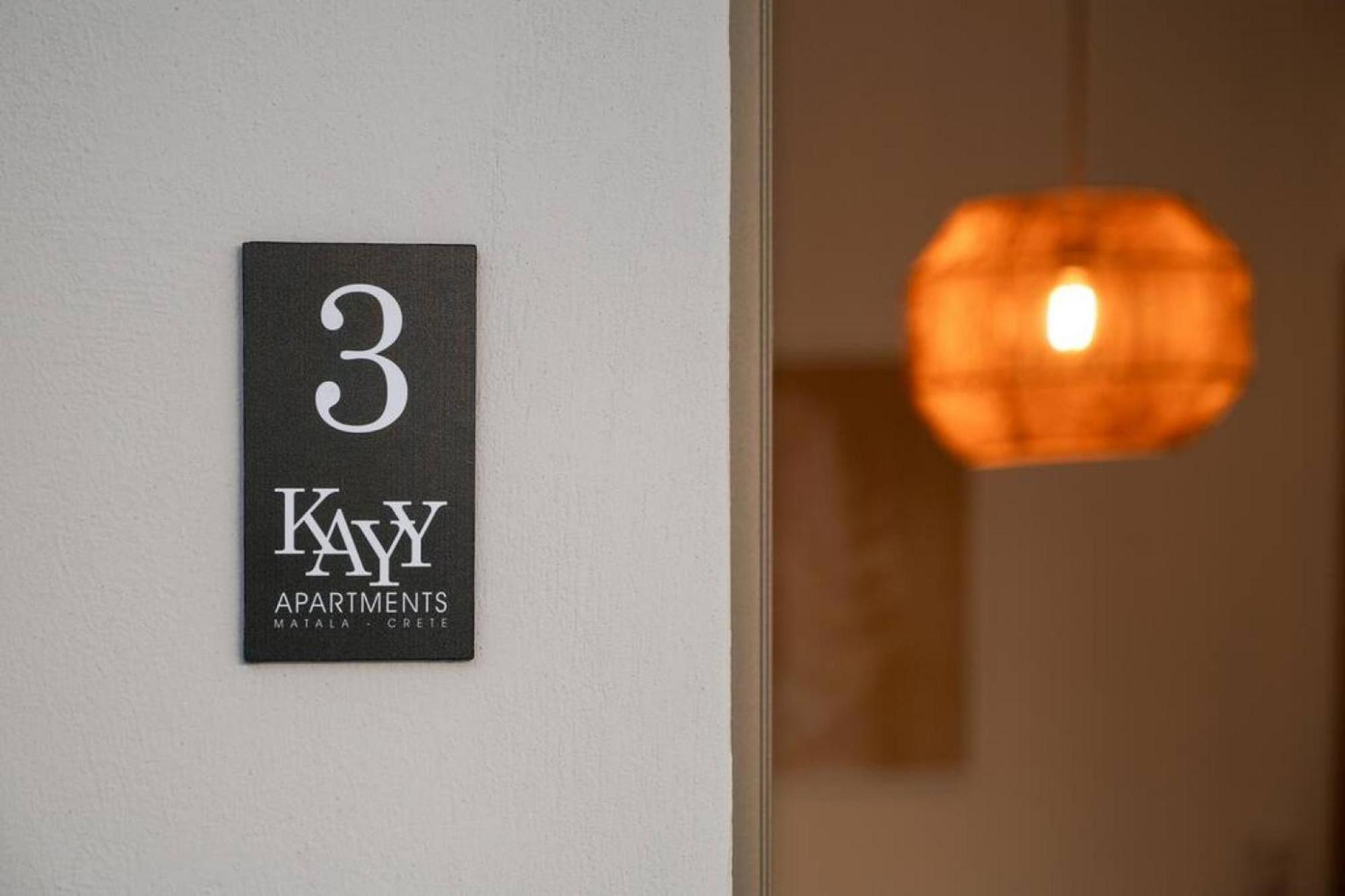 Kayy Apartments 3 In Matala Ngoại thất bức ảnh
